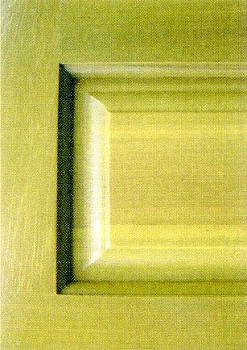 Deep raised and fielded panel detail used on traditional panelled range of Cedar Doors